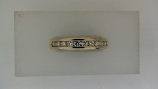 ReMARKable Designs Natural Diamond Ladies Wedding Band in 14 Karat Yellow Gold with 0.33ctw Round Diamonds
