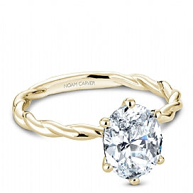 Solitaire Semi-Mount Engagement Ring