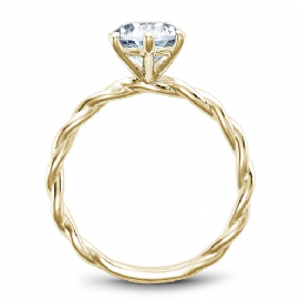 Solitaire Semi-Mount Engagement Ring