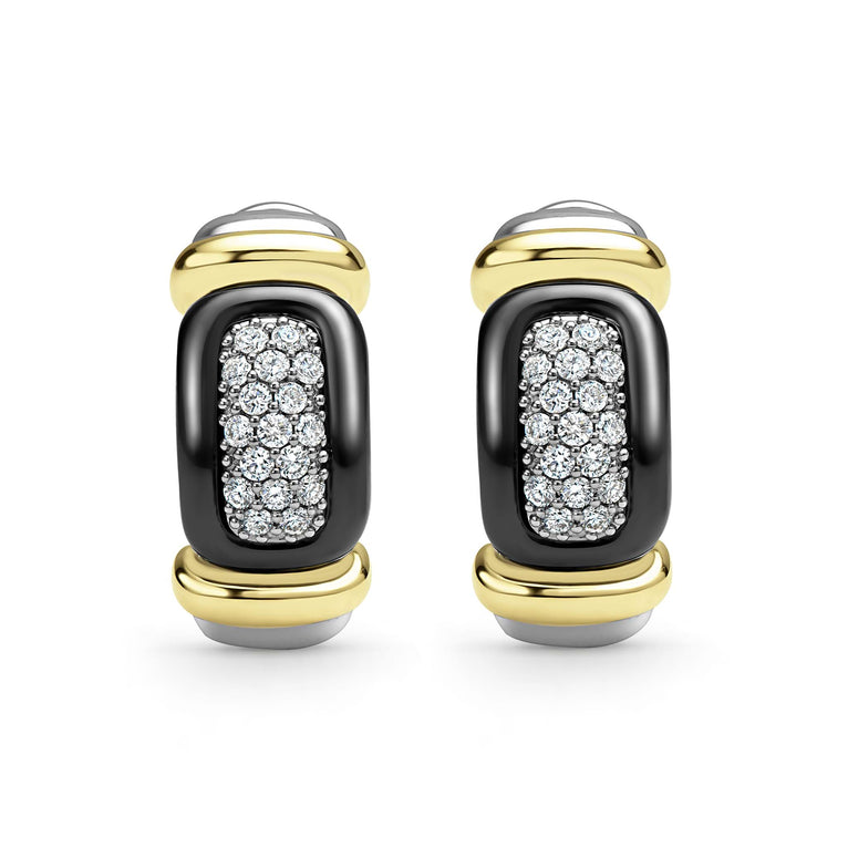 LAGOS Black Caviar Collection Natural Diamond Hugg