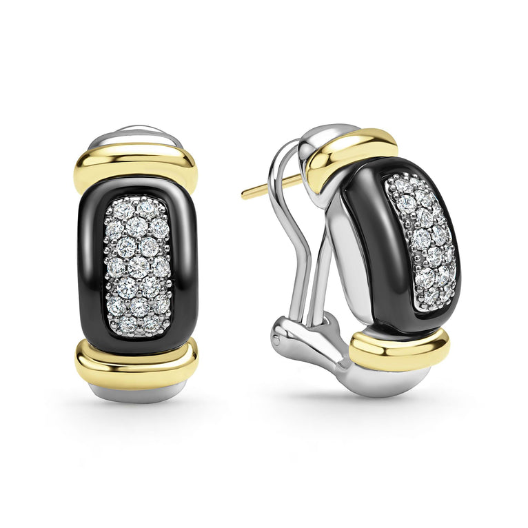 LAGOS Black Caviar Collection Natural Diamond Hugg