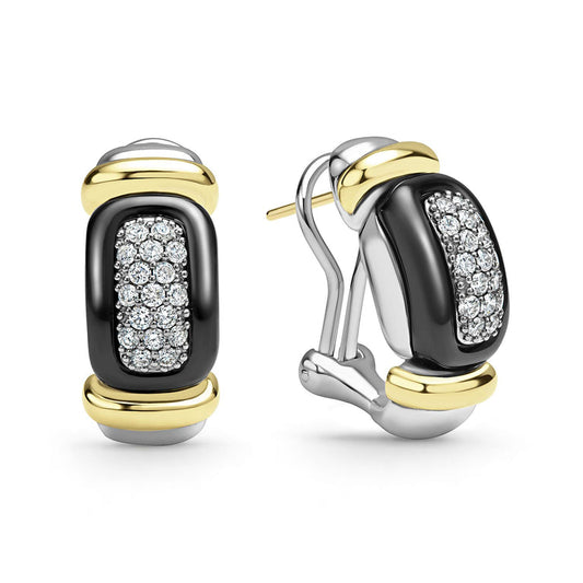 LAGOS Black Caviar Collection Natural Diamond Hugg