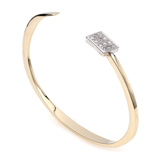 Marks Estate Dept 1 Estate Collection Natural Diamond Bracelet in 14 Karat Yellow Gold with 0.24ctw Round Diamonds, Clarity: VS2-SI1, Color: H/I