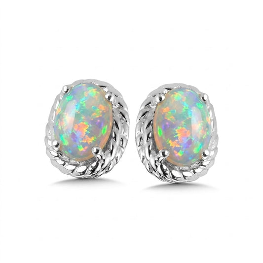 Color Gemstone Earring