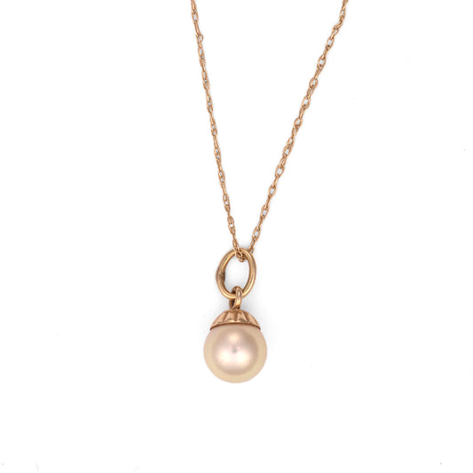 ReMARKable Estate Color Gemstone Necklace in 10 Karat Yellow Gold