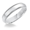 ReMARKable Designs Estate Collection Carved Band (No Gemstone) in 14 Karat White Gold 5MM