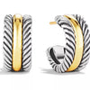 ReMARKable Estate Earrings (No Stones) in Sterling Silver - 14 Karat White, Rose, Yellow, Grey