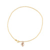ReMARKable Estate Ankle Bracelet (No Stones) in 14 Karat Yellow Gold with Spring Ring Clasp
