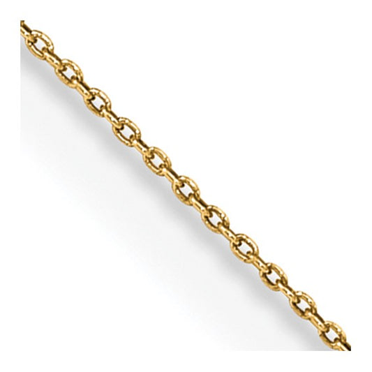 ReMARKable Designs 20" Cable Link Chain in 14 Karat Yellow Gold