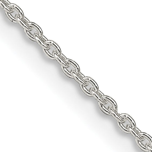 ReMARKable Designs 18" Cable Link Chain in Sterling Silver White