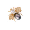 ReMARKable Estate Baroque Black Pearl Brooch
