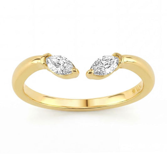 ReMARKable Designs ReMARKable Designs Natural Diamond Band Ladies Wedding Band in 14 Karat White Gold with 0.32ctw Various Shapes Diamonds