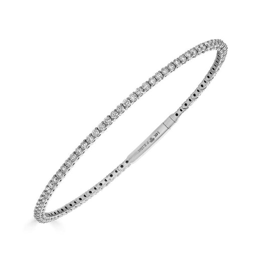 ReMARKable Designs Natural Diamond Bracelet with 0.96ctw H/I I1 Round Diamonds