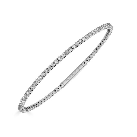 ReMARKable Designs Natural Diamond Bracelet with 0.96ctw H/I I1 Round Diamonds