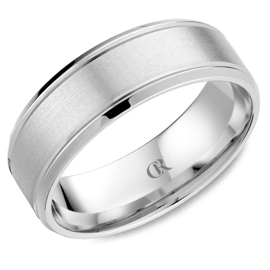 Carved Band (No Stones) in 14 Karat Yellow 5MM