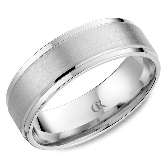 Carved Band (No Stones) in 14 Karat Yellow 5MM