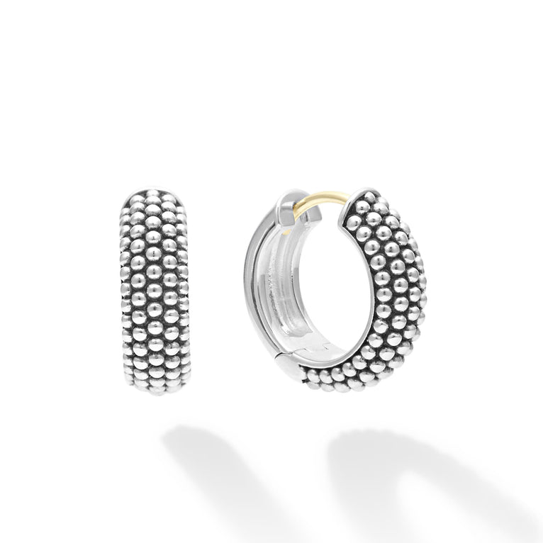 LAGOS Signature Caviar Collection Huggie Earrings 
