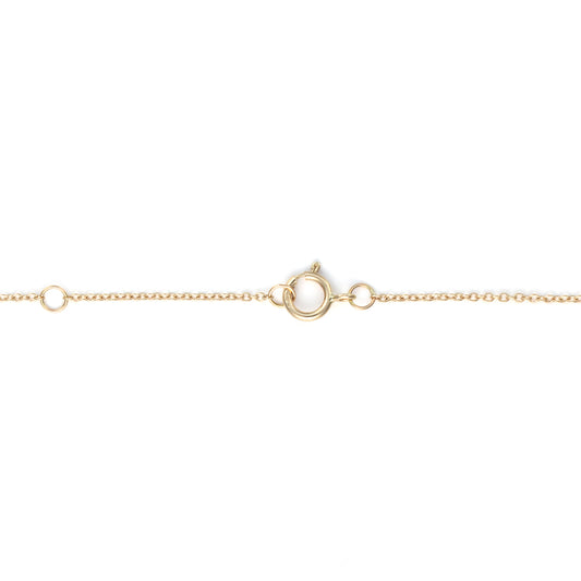 Pendant M Estate Collection Color Gemstone Necklace in 14 Karat Yellow with 1 Trillian Blue Topaz 8.12ctw 12mm-12mm