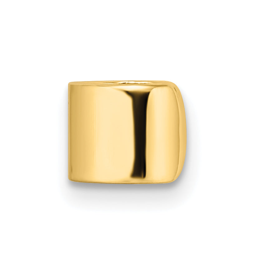 10K Yellow Gold Polished Cuff Earring