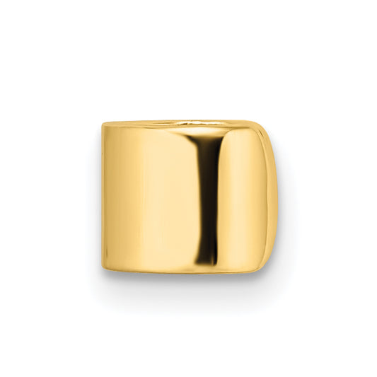 10K Yellow Gold Polished Cuff Earring