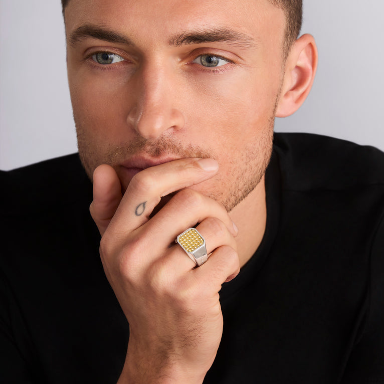 LAGOS Men's Fashion Ring (No Gemstone) in Sterling