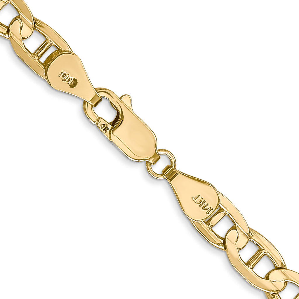 14K Yellow Gold Anchor Guicci Chain