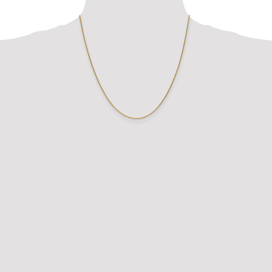 14K Yellow Gold Cable Link Chain