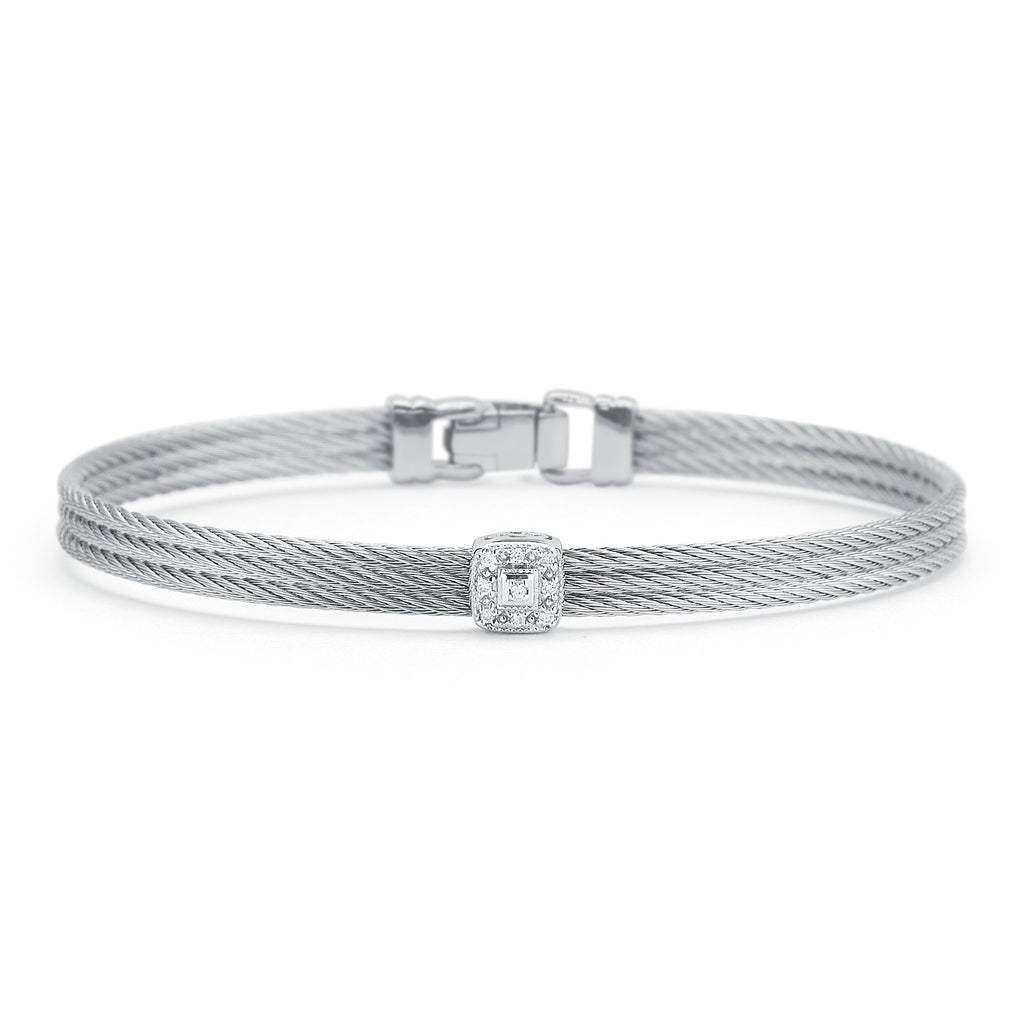 ALOR Classique Collection Earth Mined Diamond Brac