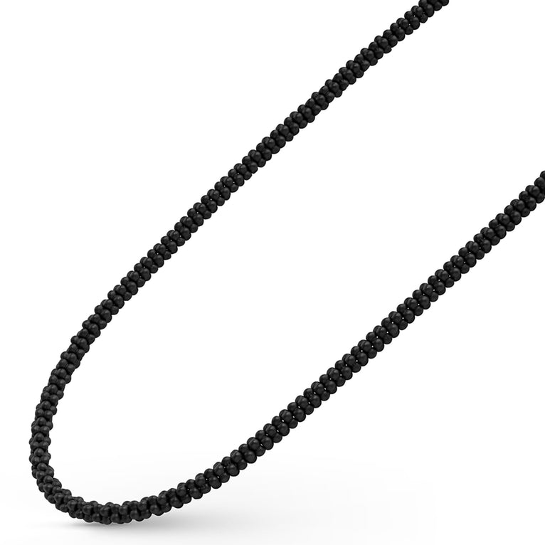 Men's LAGOS Black Caviar Collection Necklace in Ce