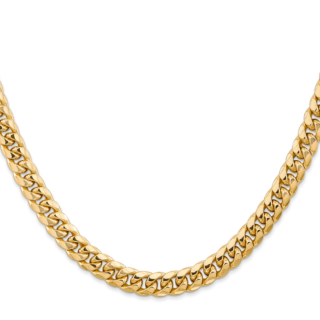 14K Yellow Gold Cuban Link Chain