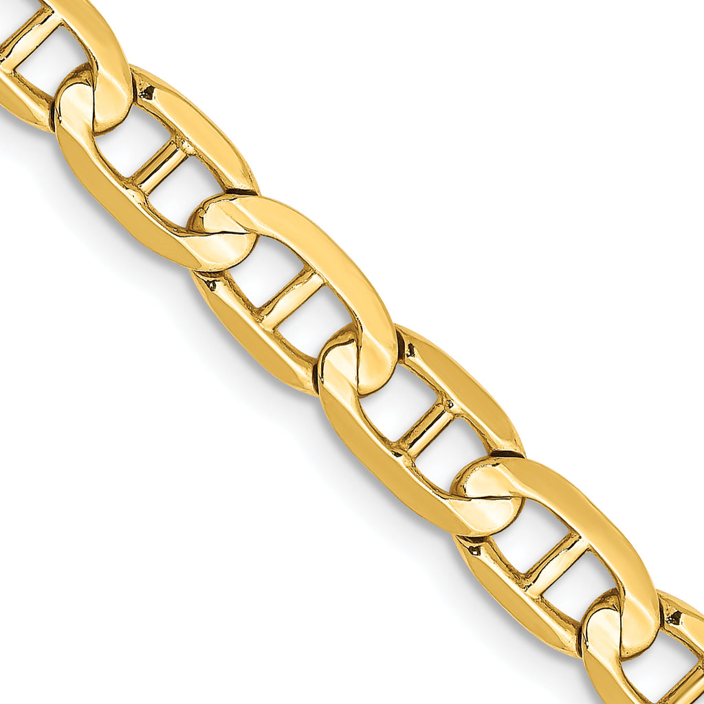 14K Yellow Gold Anchor Chain