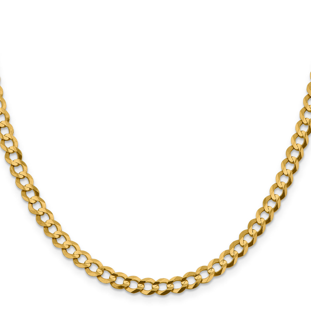 14K Yellow Gold Cuban Link Chain