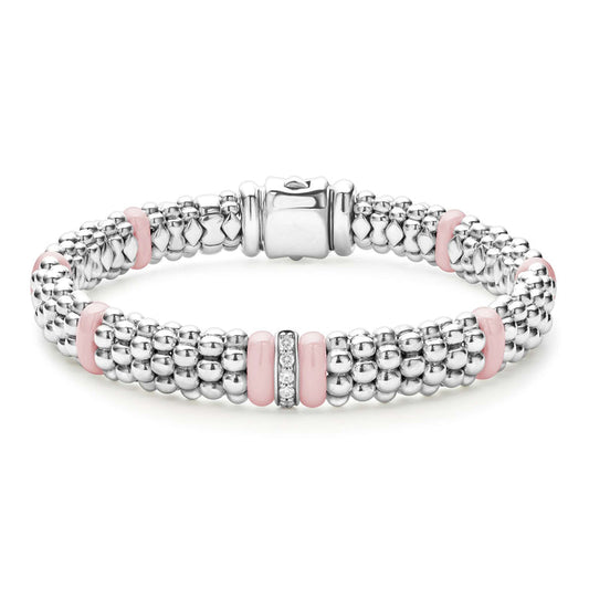 LAGOS Natural Diamond Bracelet in Sterling Silver 