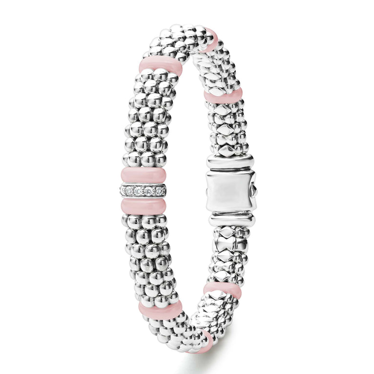 LAGOS Natural Diamond Bracelet in Sterling Silver 