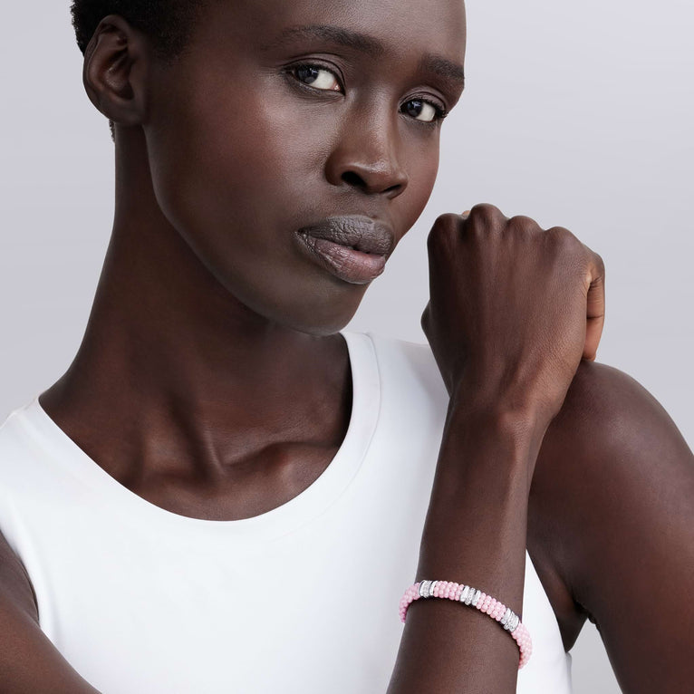 LAGOS Pink Caviar Collection Natural Diamond Brace