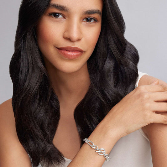 LAGOS Signature Caviar Collection Fancy Link Brace