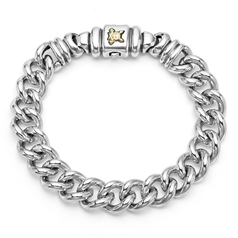 LAGOS Anthem Collection Men's Curb Link Bracelet (