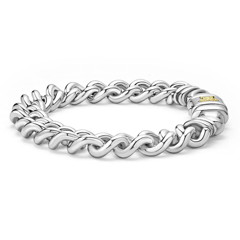LAGOS Anthem Collection Men's Curb Link Bracelet (