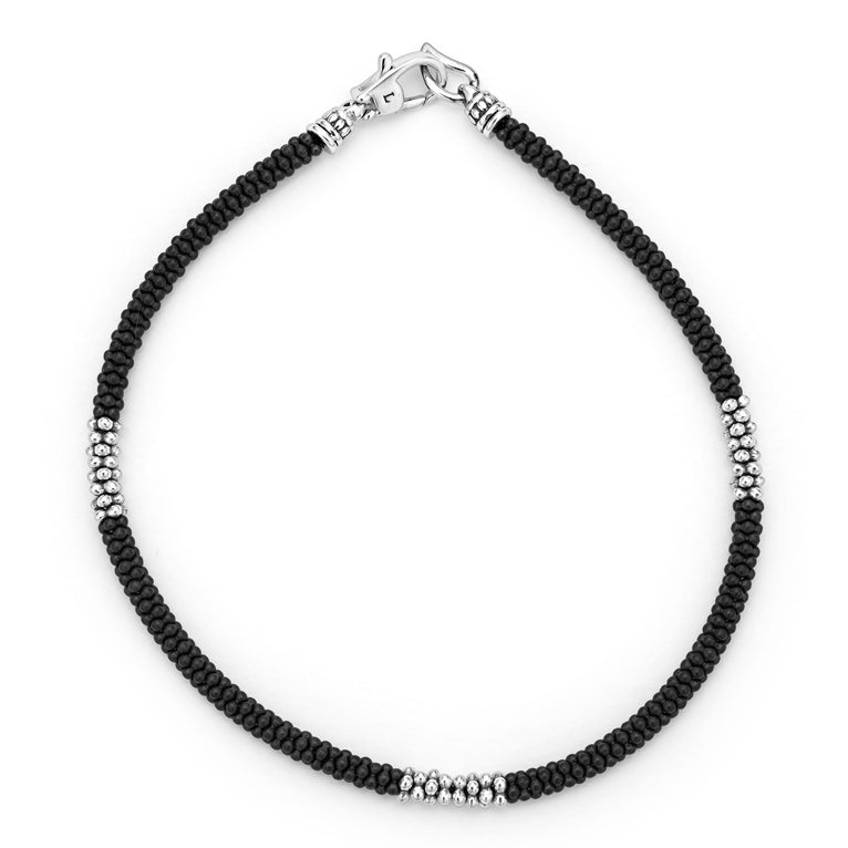 LAGOS Men's Black Caviar Collection Bead Bracelet 