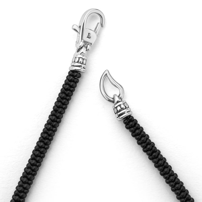 LAGOS Men's Black Caviar Collection Bead Bracelet 