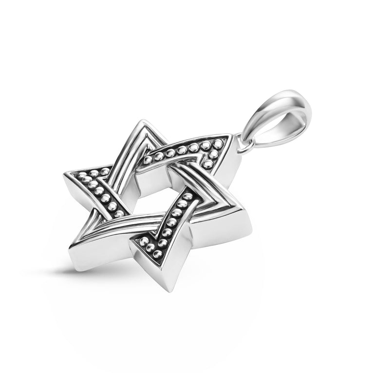 Men's LAGOS Anthem Collection Star of David Neckla