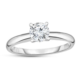 Natural Diamond Complete Engagement Ring