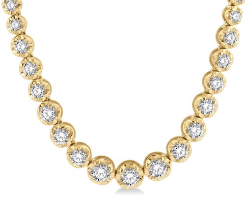 Natural Diamond Necklace with 2.00ctw Round Diamonds