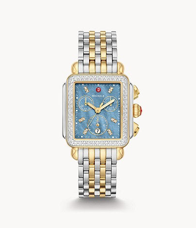 Ladies Michele Deco Dress Timepieces with 0.66ctw Round Diamonds MWW06A000789