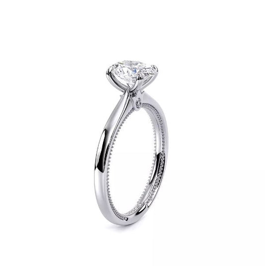 VERRAGIO solitaire diamond ring, white gold.