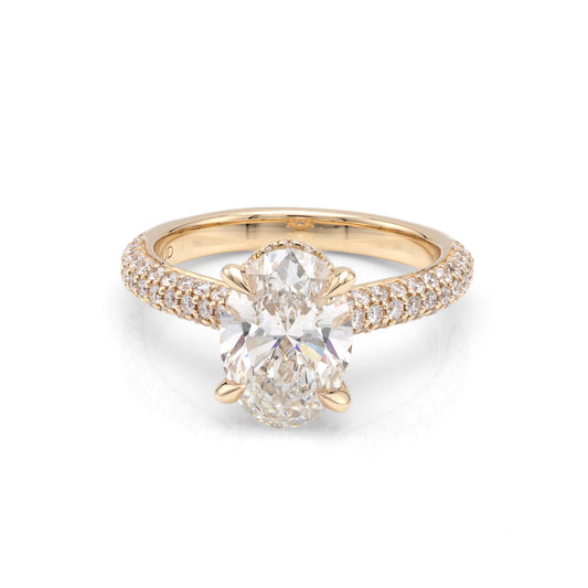 Mercury Ring Lab-Grown Diamond Complete Engagement Ring