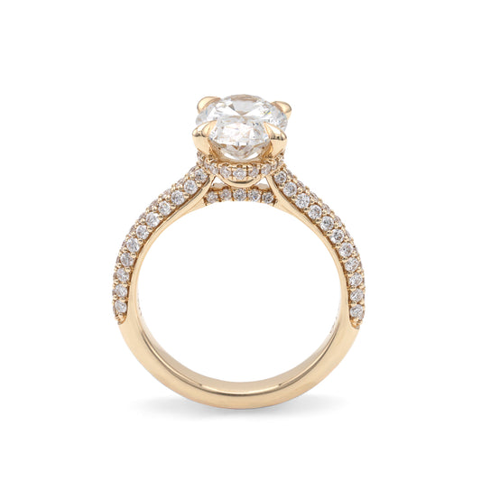Mercury Ring Lab-Grown Diamond Complete Engagement Ring