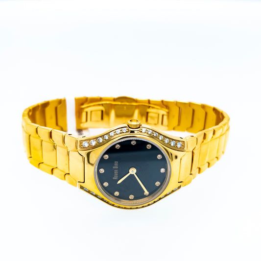 Ladies Roven Dino Fashion Timepieces Round Diamonds CLE 2019LDH029 -