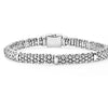 LAGOS Marks Estate Department 2 Caviar Bracelet (No Stones) in Sterling Silver White