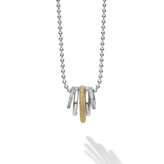 LAGOS Caviar Lux Collection Natural Diamond Pendan